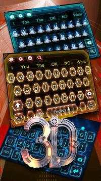 3D Cool Industrial-Style Keyboard screenshot 3