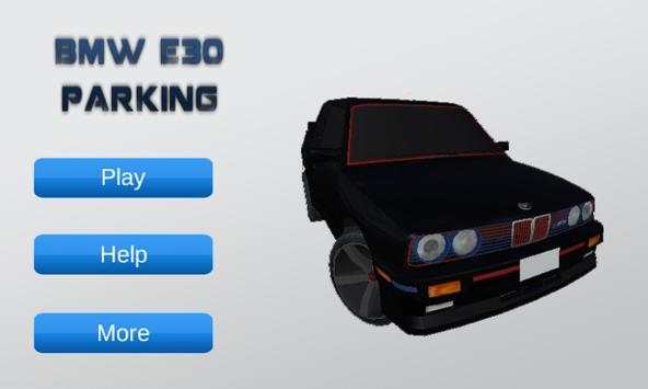BMW E30 PARKING GAME screenshot 2