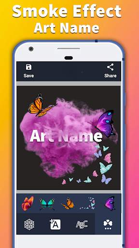 Smoke Effect Art Name - Art Name Maker screenshot 4