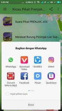 Kicau Prenjak Pikat TOP screenshot 6