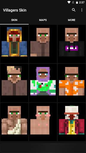 Villagers Skins Minecraft PE screenshot 1