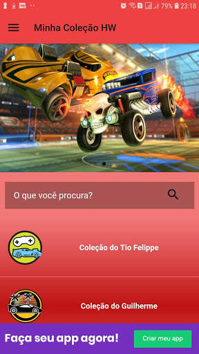 Coleção Hot Wheels screenshot 1