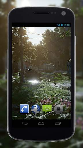 4K Post Apocalyptic City Animated Live Wallpaper screenshot 1
