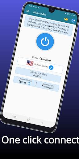 Ultimate VPN- Free And Fast VP 3 تصوير الشاشة