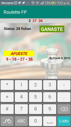 Roulette FP screenshot 4