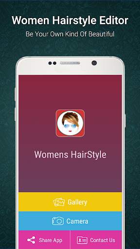Womens Hairstyle Photo Editor screenshot 1