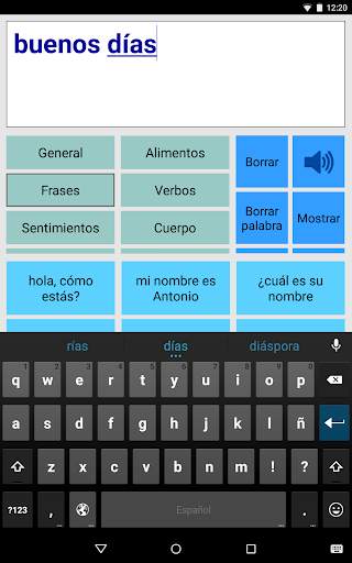 Asistente de voz AAC screenshot 7