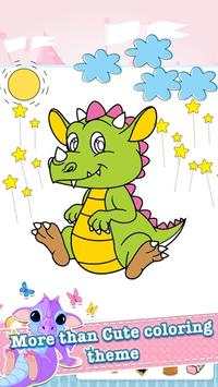 Dragon Drawing Coloring Book скриншот 9