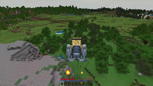 Jetpack mod Minecraft screenshot 5