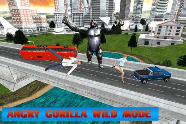 Angry Gorilla Town Attack screenshot 9