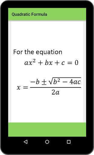 Maths Algebra Formula screenshot 6