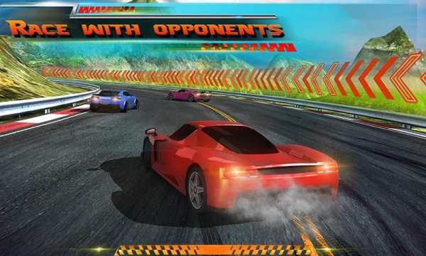 Racing in City 3D screenshot 1