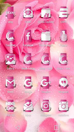 Up Pink Icon Pack screenshot 4