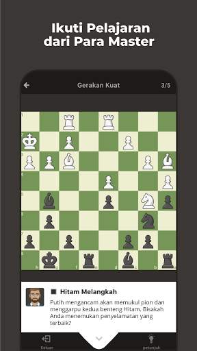 Catur - Belajar dan Bermain screenshot 3