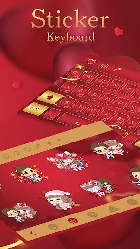 Valentine's  Keyboard screenshot 5