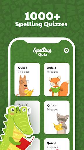 English Word Spelling Quiz App screenshot 1