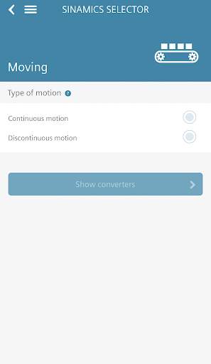 SINAMICS SELECTOR screenshot 8