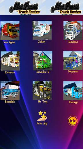 Mod Bussid Truck Contest screenshot 2