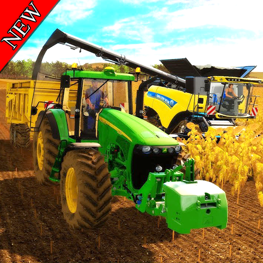 Modern Heavy Duty Tractor Farming Simulator 3D icon