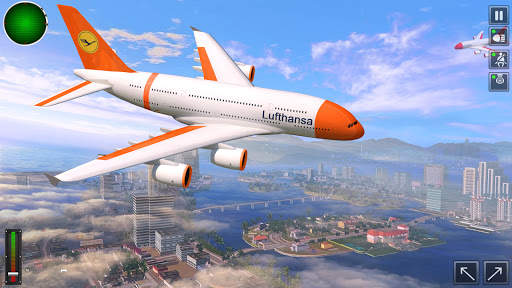 City Plane Simulator Games 3D screenshot 1