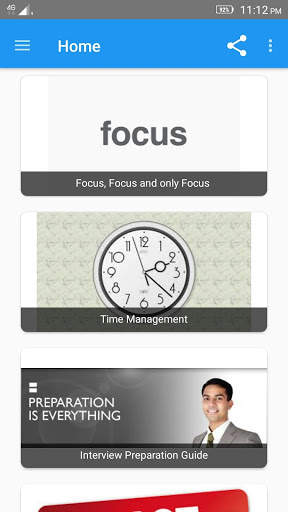 Interview Preparation App screenshot 1