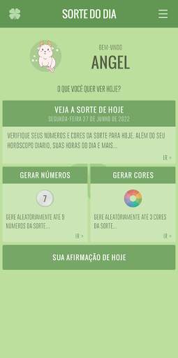 Sorte do Dia screenshot 2