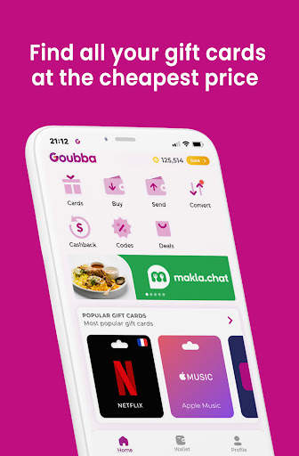 Goubba: Gift Cards, Cashback screenshot 2
