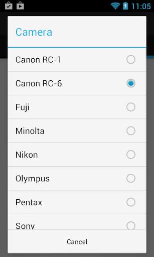 Camera Remote Control (free) screenshot 2