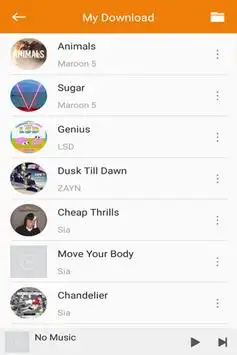 MusicPleer screenshot 2