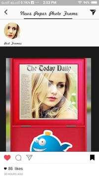 News Paper Photo Frame screenshot 4