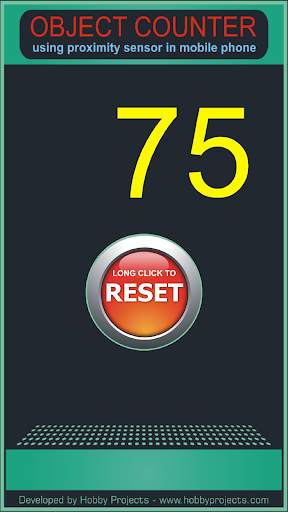 Object Counter Using Proximity Sensor of Mobile screenshot 2