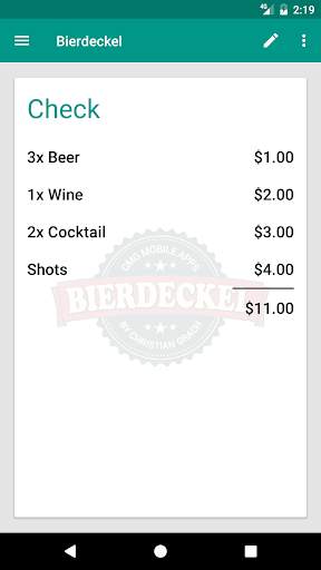 Bierdeckel - Drinks Counter screenshot 2