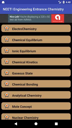 NEET Entrance Chemistry Study Material screenshot 3