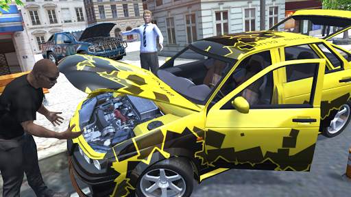 Urban Cars Sim स्क्रीनशॉट 1