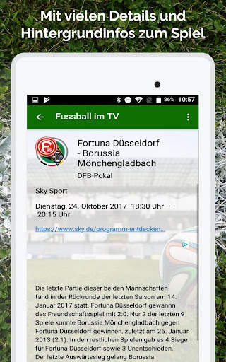 Fussball im TV live screenshot 10