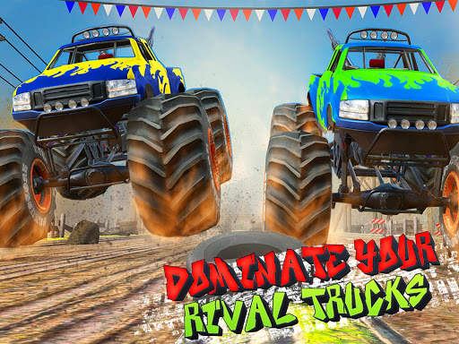 Monster Truck Racing Stunts Game - Offroad Legends screenshot 11