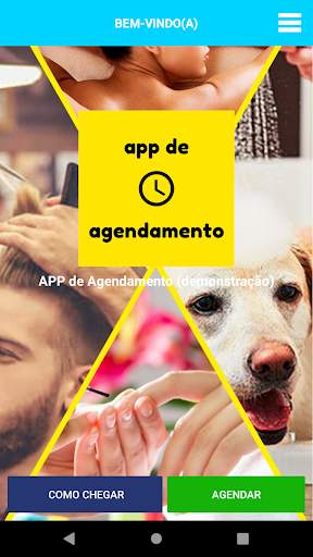 App de agendamento (demonstração) screenshot 1