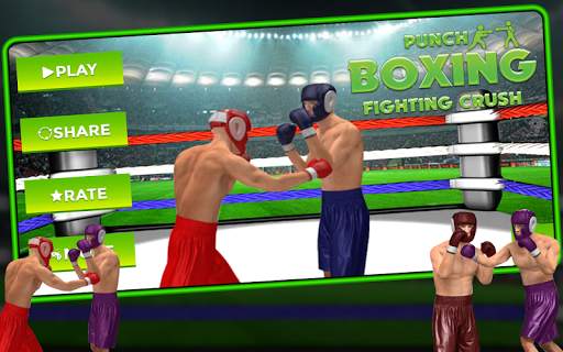 Punch Boxing Fighting Crush 3D screenshot 1