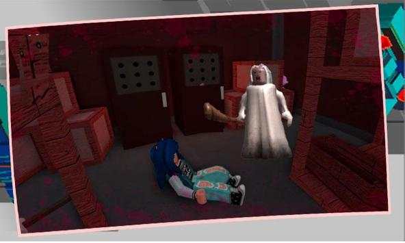 Funneh Grannie Robloxe Cake Escape Game screenshot 2