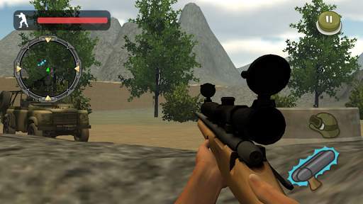 Free Desert Elite Sniper Simulator 3D screenshot 1