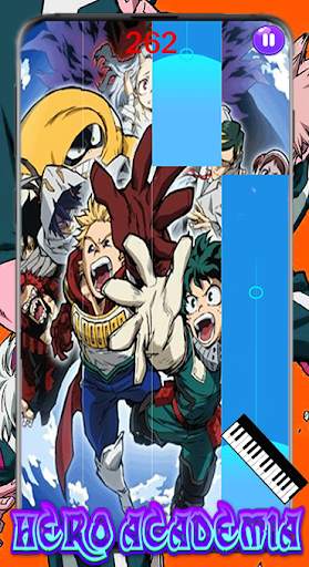 Hero Academia Piano Tiles screenshot 2