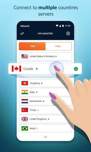 VPN Master Fox Turbo VPN Fast Proxy screenshot 2