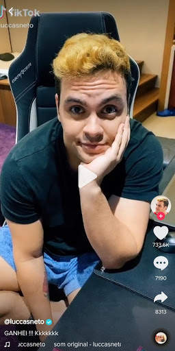 Luccas Neto TikTok 2021 screenshot 4