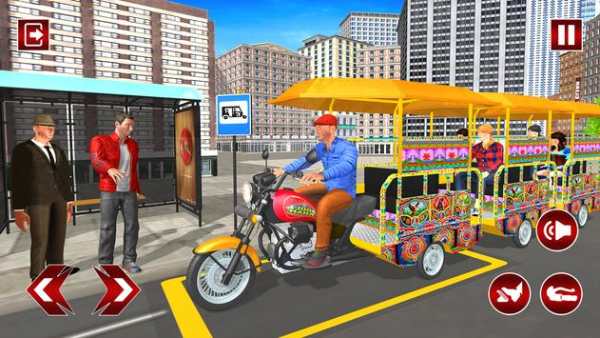 Long Tuk Tuk Simulator:Rickshaw Driving Game screenshot 1