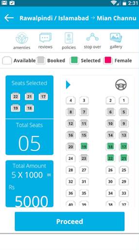 eSawari - Buy Bus Tickets Online screenshot 6