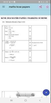 MATHEMATICS K. C. S. E PASTPAPERS & ANSWERS скриншот 8