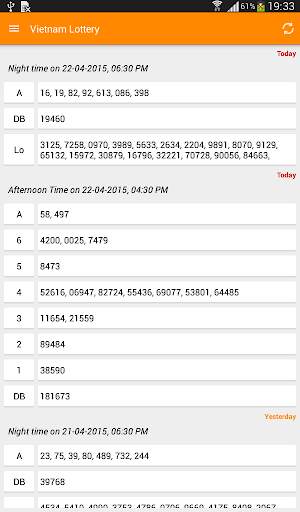 Lottery Results - Southeast Asia Lotteries screenshot 4