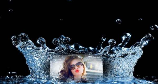 Water Frame | Pani me Photo Lagane Wala Photo Frem screenshot 3