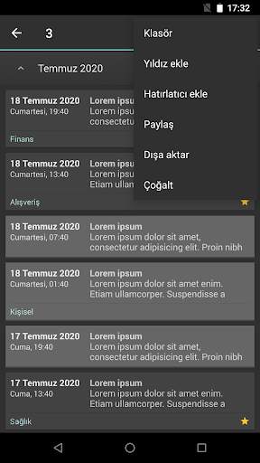 Notlarım - Not Defteri screenshot 7