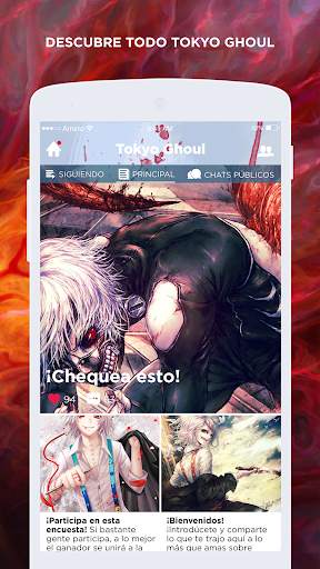 Tokyo Ghoul Amino en Español screenshot 2